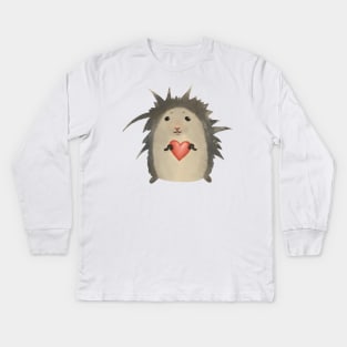 Hedgehog Kids Long Sleeve T-Shirt